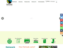 Tablet Screenshot of fairtradenapp.org